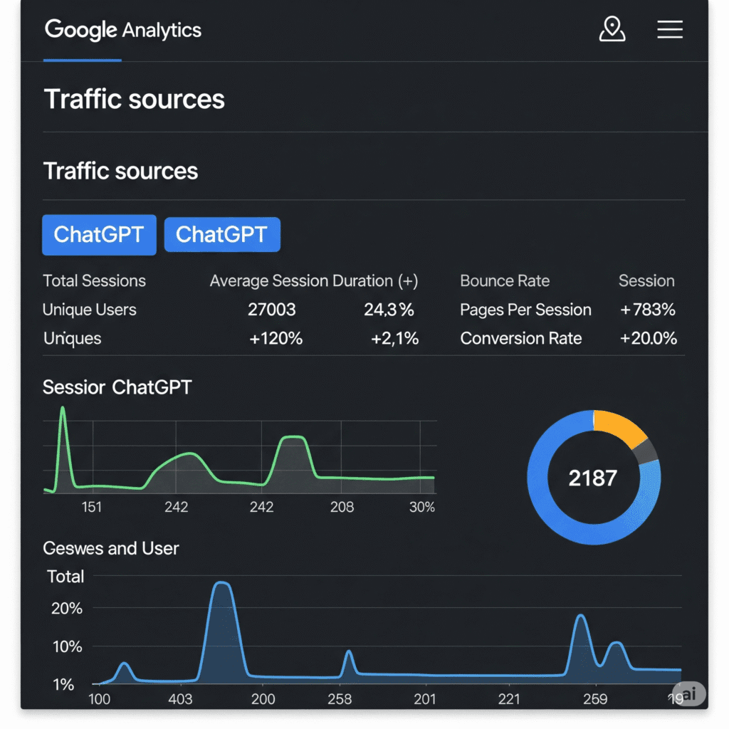 Simulation client : l'IA au service du marketing 2 Comment Analyser Votre Trafic Issu de l'IA via Google Analytics et Google Search Console - mygrowthbox.com