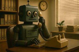 Interface de Mitra, l'agent IA qui passe des appels téléphoniques automatiques pour les entreprises