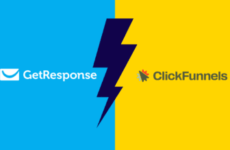 GetResponse vs ClickFunnels - Comparateur Saas marketing